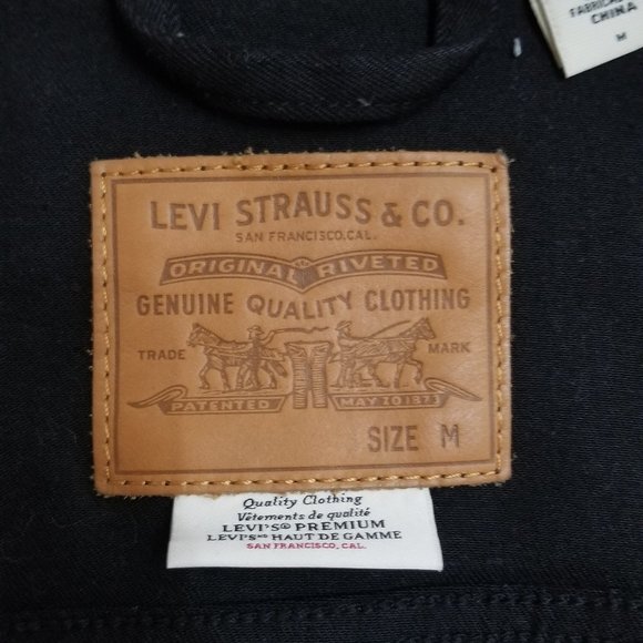 Levi's Trucker Jacket - Black - Picture 2 of 3